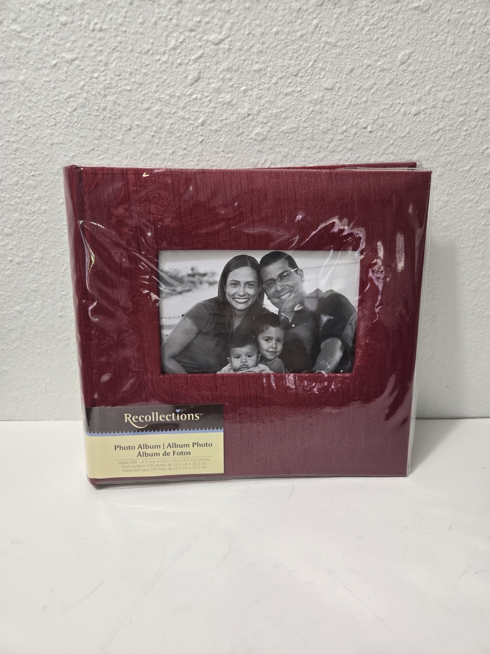 Recollections Burgundy Photo Album with Window